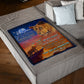 Lion Believing In Yourself Daughter Gift Flannel Blanket For Cozy Bedroom Sofa Decor