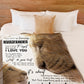 Lion You Will Always Be My Loving Mother Flannel Blanket For Cozy Bedroom Sofa Decor