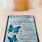 Butterfly To My Daughter Never Forget That I Love You Flannel Blanket For Cozy Bedroom Sofa Decor