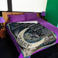 Lion I Love You Daughter Gift Flannel Blanket For Cozy Bedroom Sofa Decor