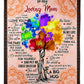 Family I Loved You My Whole Life Flannel Blanket For Cozy Bedroom Sofa Decor