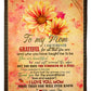 Daisy I Loved You My Whole Life Flannel Blanket For Cozy Bedroom Sofa Decor