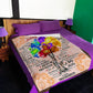 Family I Loved You My Whole Life Flannel Blanket For Cozy Bedroom Sofa Decor