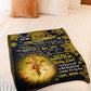 Jesus How Much You Mean To Me Daughter Gift Flannel Blanket For Cozy Bedroom Sofa Decor
