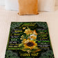 Sunflower Will Always Be The Greatest Mom Flannel Blanket For Cozy Bedroom Sofa Decor