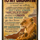 Lion Carry You In My Heart Daughter Gift Flannel Blanket For Cozy Bedroom Sofa Decor
