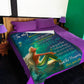 Mermaid You Are The Gift From The Heavens Mom To Daughter Lover Flannel Blanket For Cozy Bedroom Sofa Decor