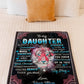 Tiger Whenever You Feel Overwhelmed Mom To Daughter Flannel Blanket For Cozy Bedroom Sofa Decor