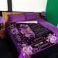 Rose Your Way Back Home Daughter Gift Flannel Blanket For Cozy Bedroom Sofa Decor