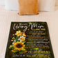 Sunflower You Are My Hero Flannel Blanket For Cozy Bedroom Sofa Decor