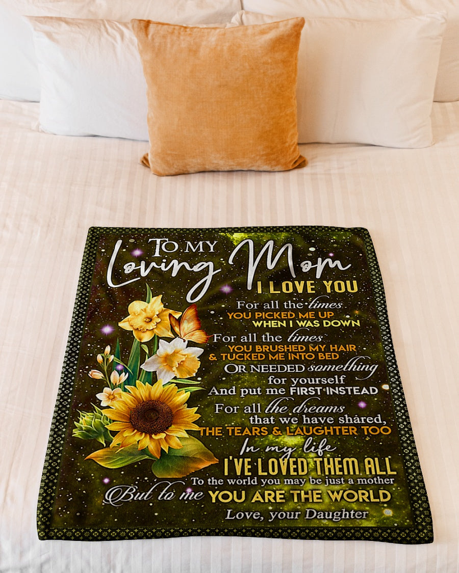 Sunflower You Are My Hero Flannel Blanket For Cozy Bedroom Sofa Decor