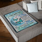 Butterfly My Gift To Daughter Every Day That You're Not With Me Flannel Blanket For Cozy Bedroom Sofa Decor