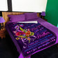 Flower Mother You Are The Best Flannel Blanket For Cozy Bedroom Sofa Decor