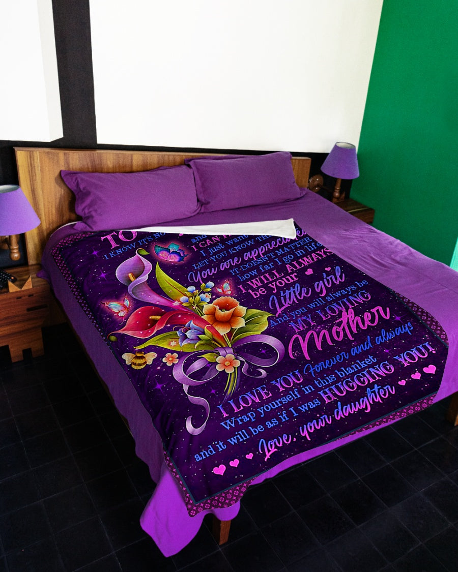 Flower Mother You Are The Best Flannel Blanket For Cozy Bedroom Sofa Decor