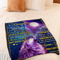 Wolf Believe In Yourself You Can Do It Flannel Blanket For Cozy Bedroom Sofa Decor