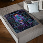Lion You Will Always Be My Loving Mother Your Little Boy Flannel Blanket For Cozy Bedroom Sofa Decor