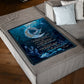 Dolphin I Love You With All My Heart Flannel Blanket For Cozy Bedroom Sofa Decor