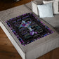 God To My Mom I Love You And Appreciate You Flannel Blanket For Cozy Bedroom Sofa Decor