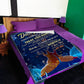 Deer Treat You Right Daughter Gift Flannel Blanket For Cozy Bedroom Sofa Decor