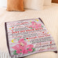 Flamingo Just Do Your Best Daughter Gift Flannel Blanket For Cozy Bedroom Sofa Decor