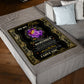 Rose To My Mom Rose Butterfly When Life Flannel Blanket For Cozy Bedroom Sofa Decor