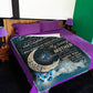 Butterfly To My Mother From Daughter Flannel Blanket For Cozy Bedroom Sofa Decor