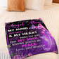 Butterfly I Love You To The Moon And Back Flannel Blanket For Cozy Bedroom Sofa Decor