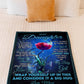 Flower Consider Big Hug Mom To Daughter Flannel Blanket For Cozy Bedroom Sofa Decor