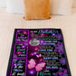 Butterfly I Love You Daughter Gift Flannel Blanket For Cozy Bedroom Sofa Decor
