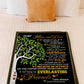 Family Tree You Will Always Be My Loving Mother Flannel Blanket For Cozy Bedroom Sofa Decor