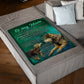 Wolf I Loved You My Whole Life Flannel Blanket For Cozy Bedroom Sofa Decor