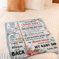 Butterfly You Are My Sunshine Gift Flannel Blanket For Cozy Bedroom Sofa Decor