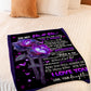 Butterfly To My Mom Butterfly My Loving Mom Flannel Blanket For Cozy Bedroom Sofa Decor