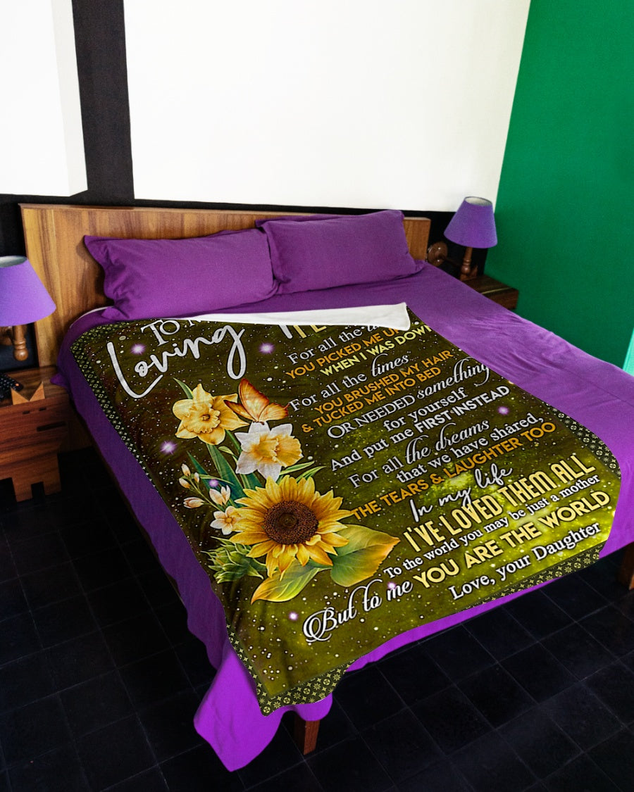 Sunflower You Are My Hero Flannel Blanket For Cozy Bedroom Sofa Decor