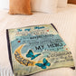 Butterfly To My Mother My Mom My Hero Flannel Blanket For Cozy Bedroom Sofa Decor
