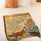 Family I Closed My Eyes For But A Moment Mom To Daughter Flannel Blanket For Cozy Bedroom Sofa Decor