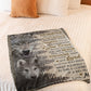 Wolf Big Hug Mom To Daughter Flannel Blanket For Cozy Bedroom Sofa Decor