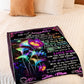 Butterfly You Are My Sunshine Gift Flannel Blanket For Cozy Bedroom Sofa Decor