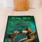 Wolf I Loved You My Whole Life Flannel Blanket For Cozy Bedroom Sofa Decor