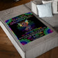 Dragon Love To My Mom Dragon Thank You Flannel Blanket For Cozy Bedroom Sofa Decor