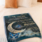 Butterfly To My Mother From Daughter Flannel Blanket For Cozy Bedroom Sofa Decor