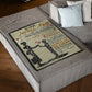 Family Love To Our Loving Mom Flannel Blanket For Cozy Bedroom Sofa Decor