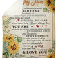 Sunflower To My Mom My Guardian Angel Flannel Blanket For Cozy Bedroom Sofa Decor