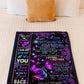 Butterfly You Are The Best Loving Mother Flannel Blanket For Cozy Bedroom Sofa Decor