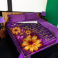 Flower My Wish For You Mom To Daughter Flannel Blanket For Cozy Bedroom Sofa Decor