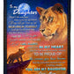 Lion Believing In Yourself Lovely Flannel Blanket For Cozy Bedroom Sofa Decor