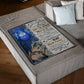 Wolf When Life Gives A Chance Take It Mom To Daughter Flannel Blanket For Cozy Bedroom Sofa Decor