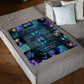 Butterfly Remember How Much I Love You Flannel Blanket For Cozy Bedroom Sofa Decor