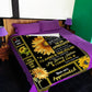 Sunflower You Are My Hero Mother Flannel Blanket For Cozy Bedroom Sofa Decor