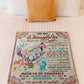 Deer Lover Believe In Yourself Mom To Daughter Flannel Blanket For Cozy Bedroom Sofa Decor